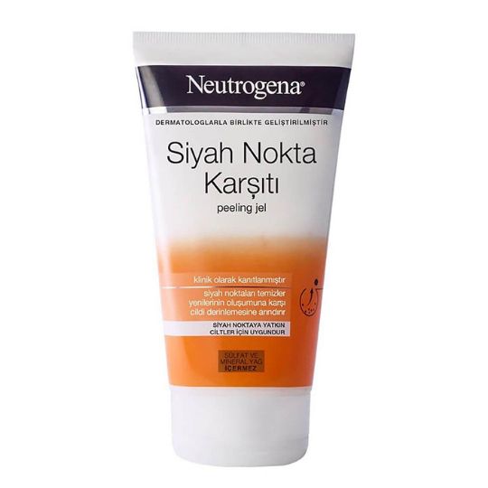 تصویر  اسکراب نیتروژنا ضد جوش سر سیاه Neutrogena حجم 150 میلی 