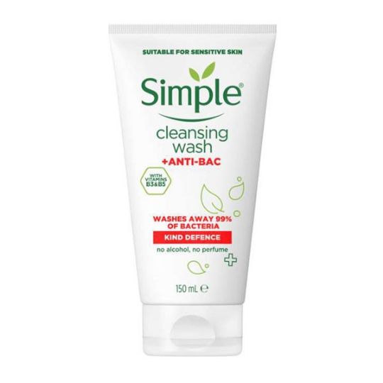  شوینده صورت سیمپل آنتی باکتریال Cleansing Wash 