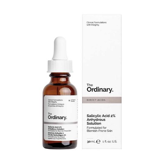 سرم ضد جوش و جمع کننده منافذ اوردینری حاوی سالیسیلیک اسید The Ordinary Salicylic Acid 2% Anhydrous Solution 30ml