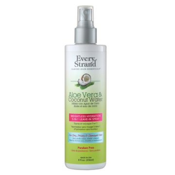 اسپری آبرسان و محافظ موی آلوئه ورا و آب نارگیل اوری استرند Aloe Vera & Coconut Water Weightles
