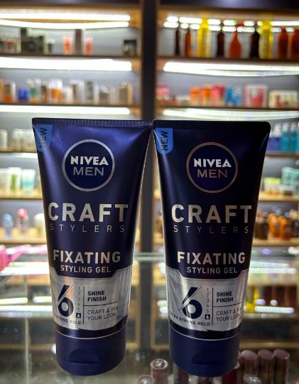 ژل مو مردانه نیوآ کرافت استایلر Nivea Men Craft Stylers Fixating Styling Gel with Shine Finish