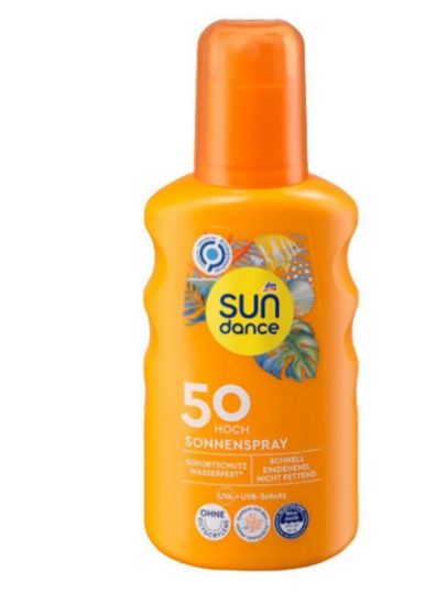 اسپری ضدآفتاب سان دنس SPF50 باله آ 200 میلی لیتر 