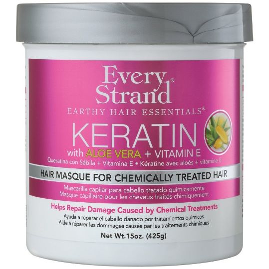 ماسک کراتینه اوری استرند موهای رنگ شده و کراتینه Every Strand Keratin وزن 425 گرم