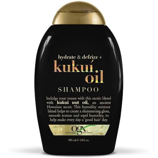 شامپو آبرسان و ضدوز روغن کوکوی او جی ایکس Ogx Kukui Oil حجم 385 میلی لیتر