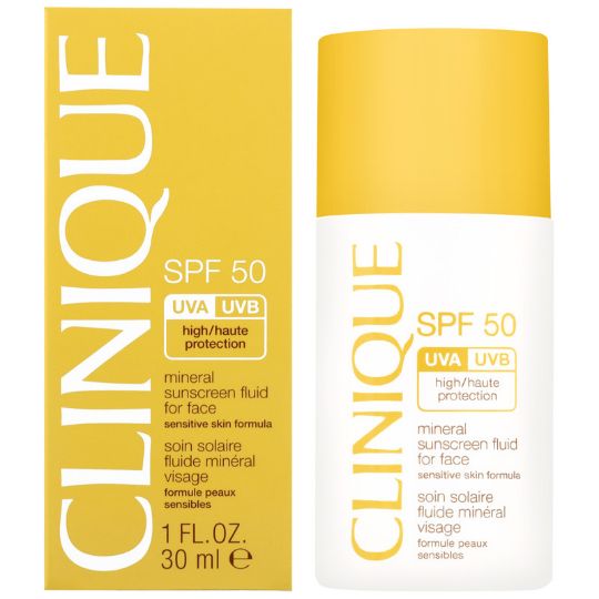 تصویر  ضد آفتاب مینرال SPF50 کلینیک