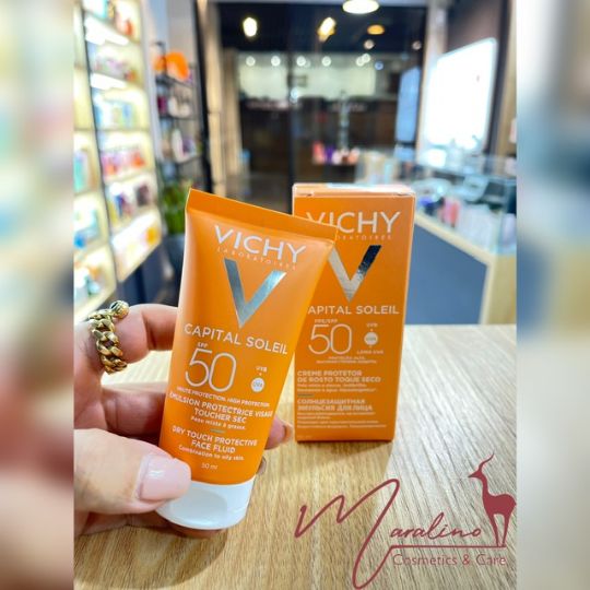 تصویر  کرم ضد آفتاب ویشی vichy مدل کاپتال سولیل capital soleil(پوست مختلط تا چرب)